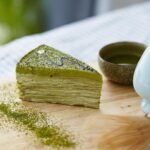 Matcha cream cake